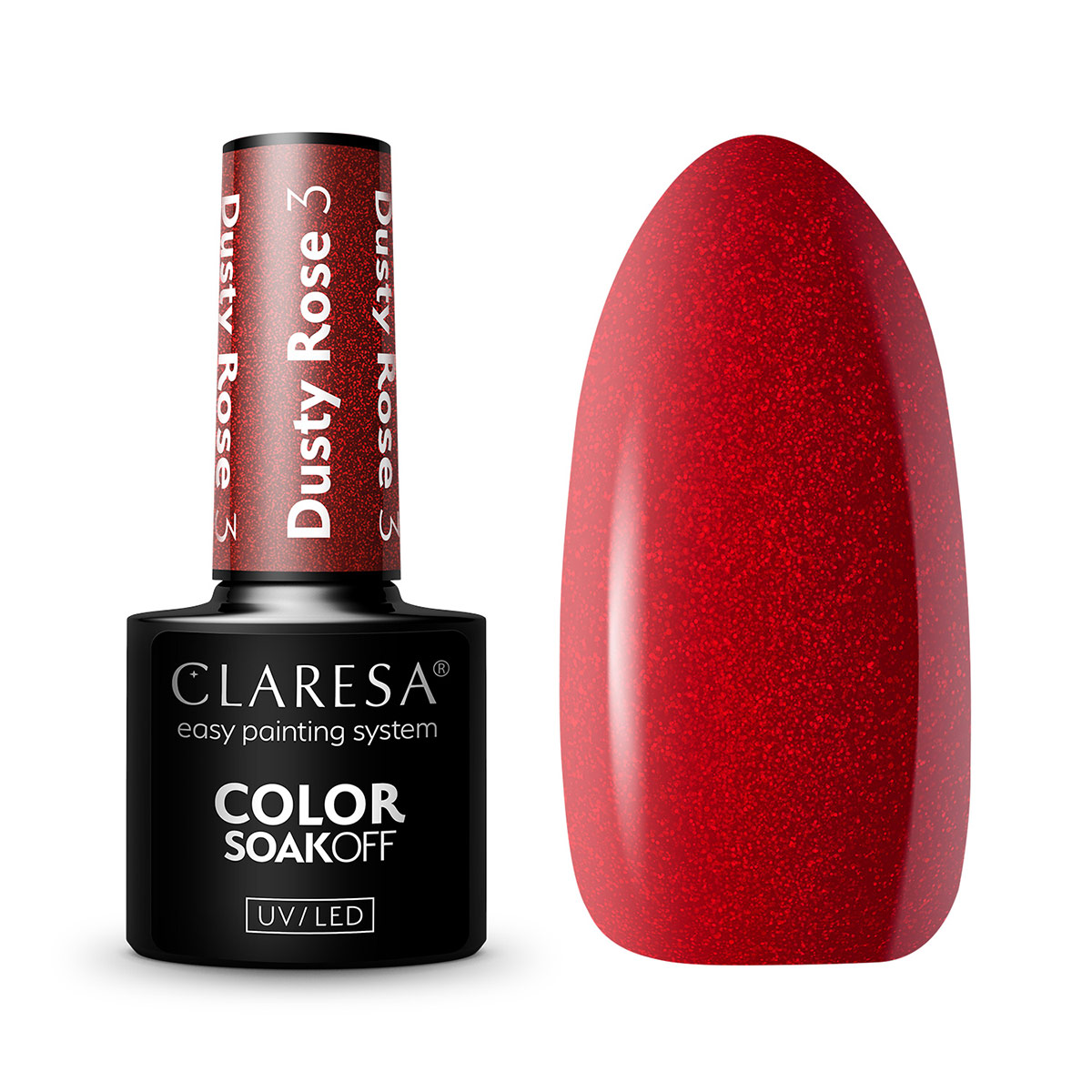 Гел лак Claresa DUSTY ROSE 3,1,LilaCare Bulgaria