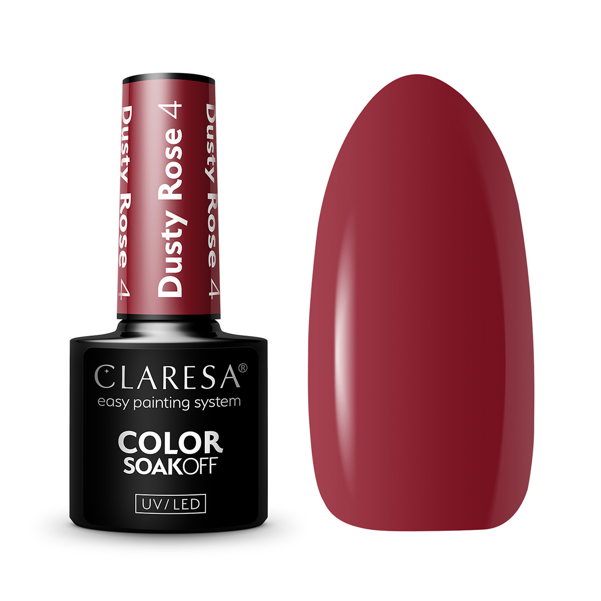 Гел лак Claresa DUSTY ROSE 4,1,LilaCare Bulgaria