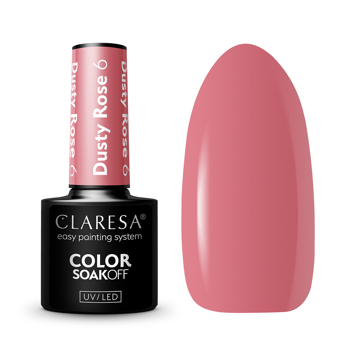 Гел лак Claresa DUSTY ROSE 6,1,LilaCare Bulgaria