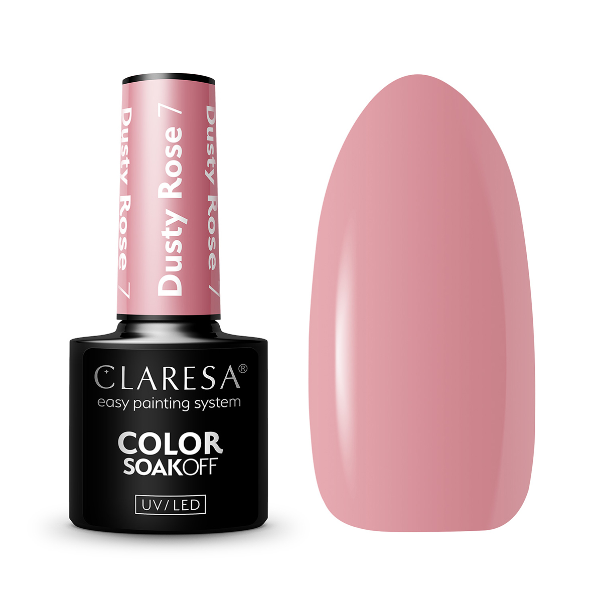 Гел лак Claresa DUSTY ROSE 7,1,LilaCare Bulgaria