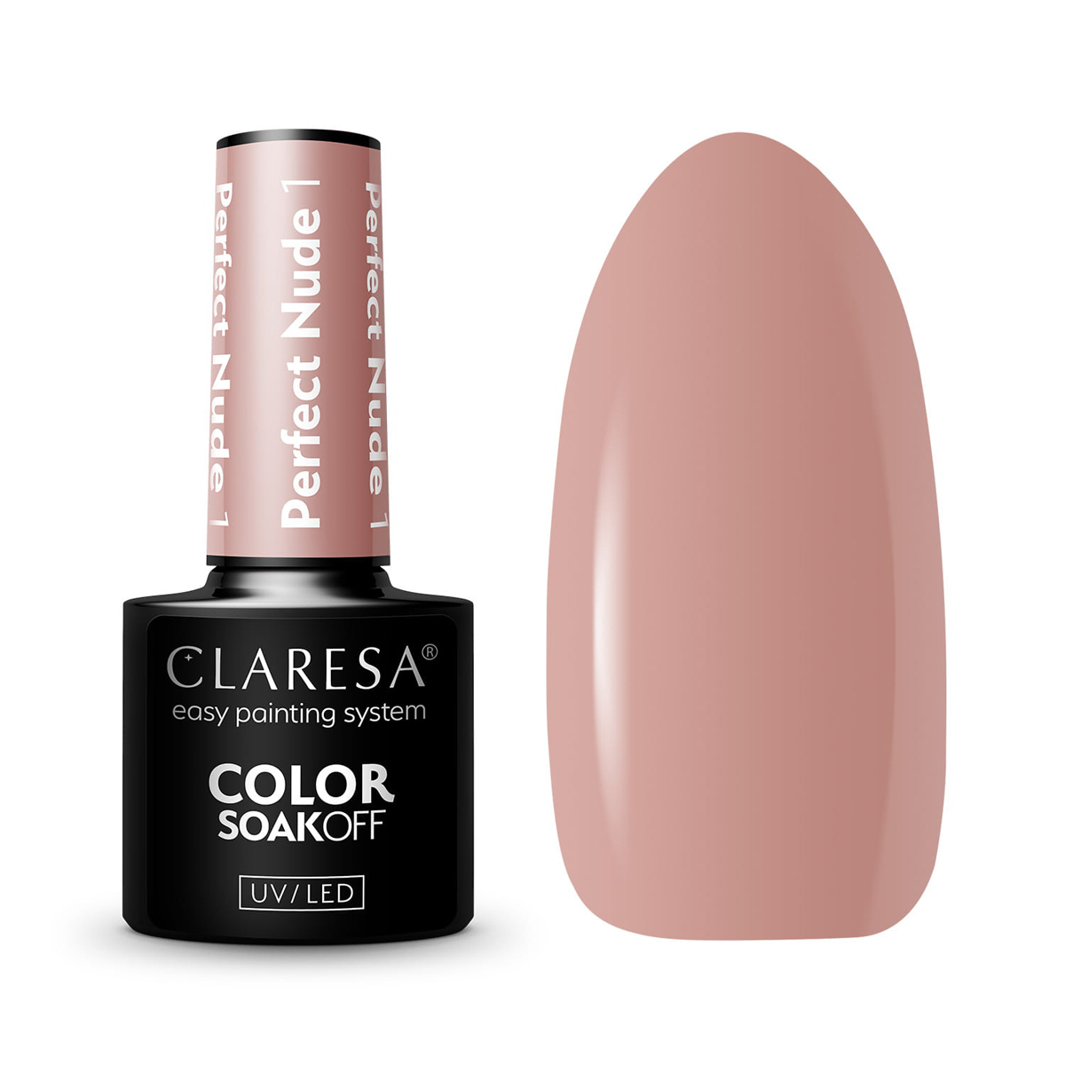 Гел лак Claresa PERFECT Nude 1,1,LilaCare Bulgaria