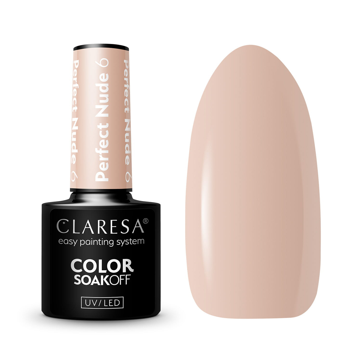 Гел лак Claresa PERFECT Nude 6,1,LilaCare Bulgaria