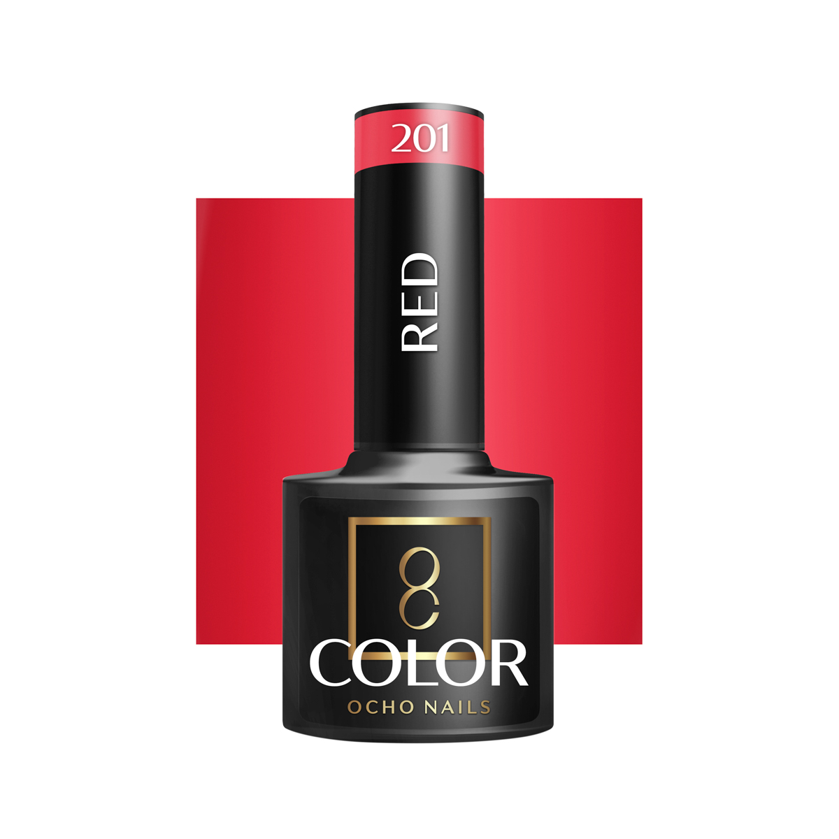 Гел лак OCHO NAILS red 201,1,LilaCare Bulgaria