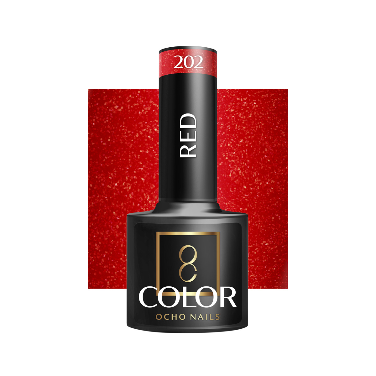 Гел лак OCHO NAILS red 202,1,LilaCare Bulgaria