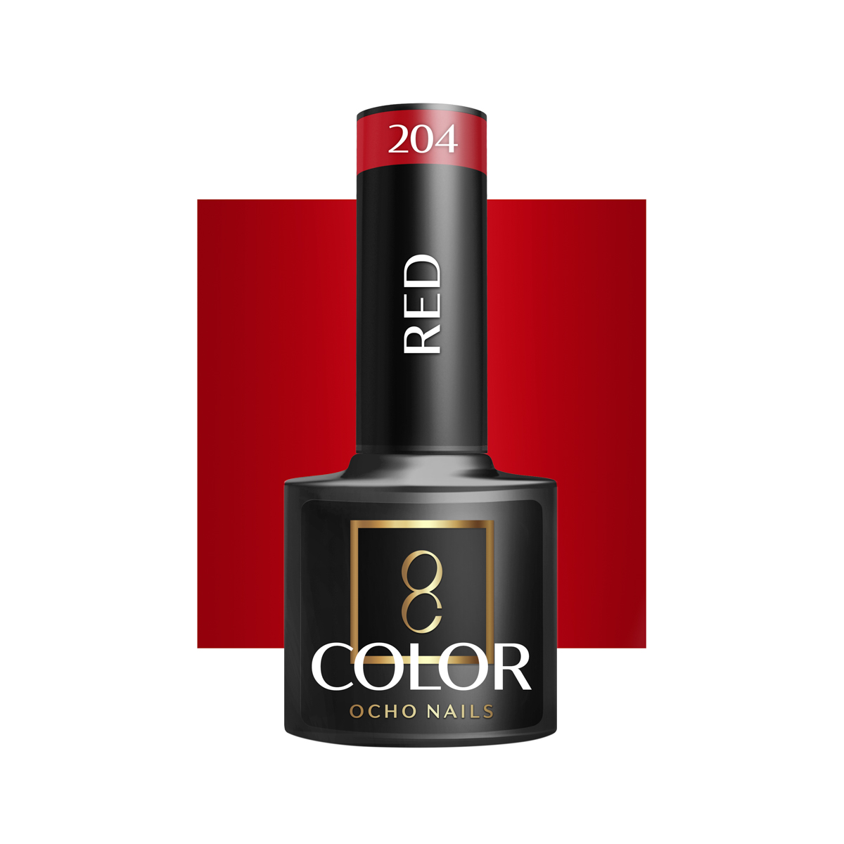 Гел лак OCHO NAILS red 204,1,LilaCare Bulgaria