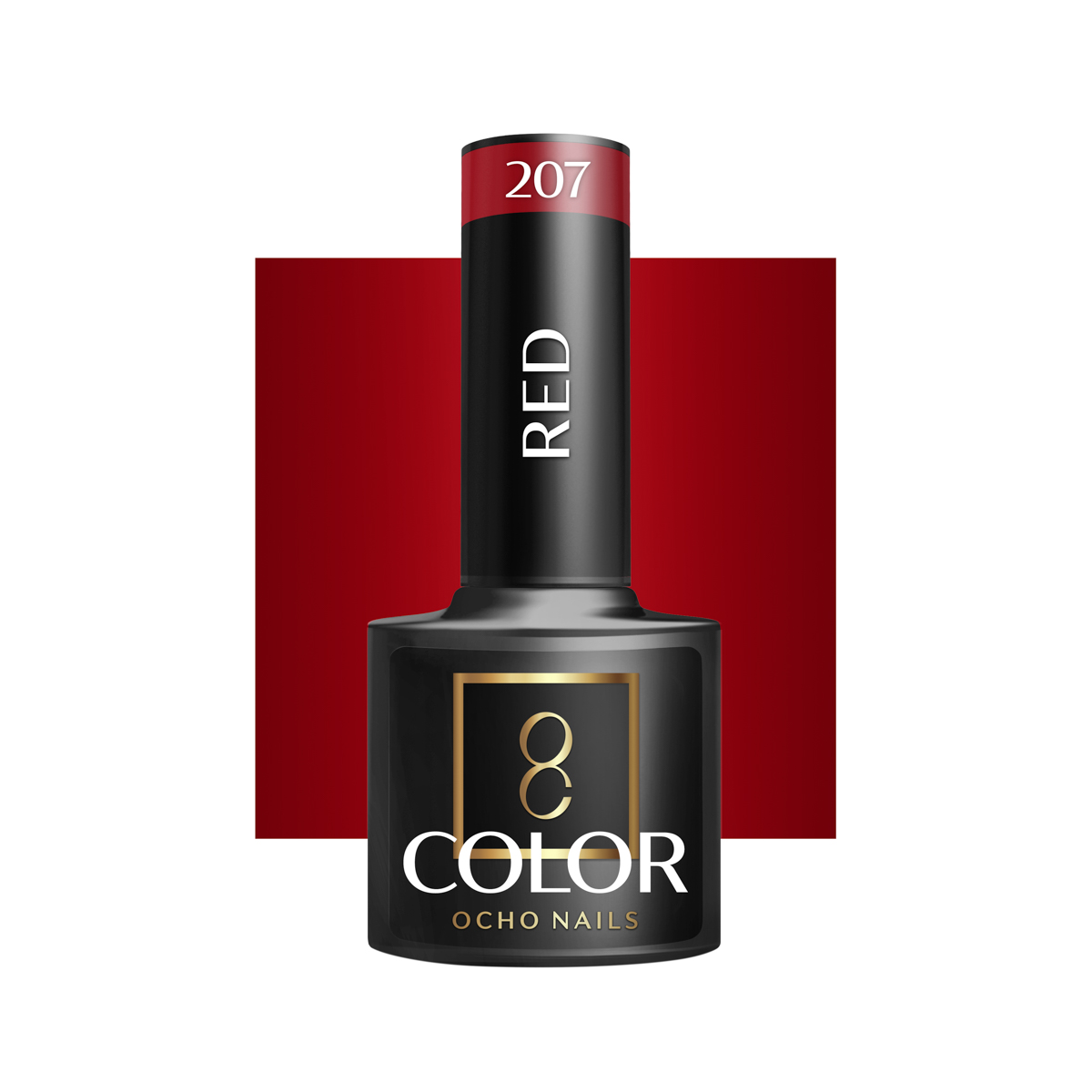 Гел лак OCHO NAILS red 207,1,LilaCare Bulgaria