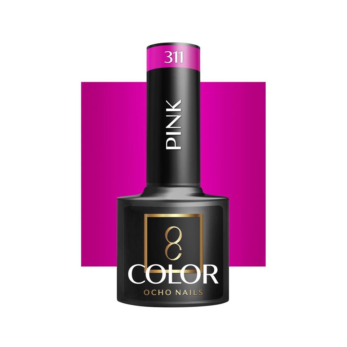 Гел лак OCHO NAILS Pink 311,1,LilaCare Bulgaria