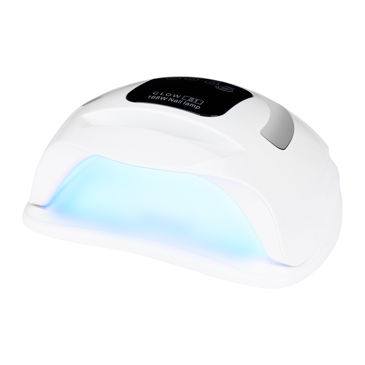 Лампа за гел лак 168W DUAL LED Glow S1 Сребърен,1,LilaCare Bulgaria