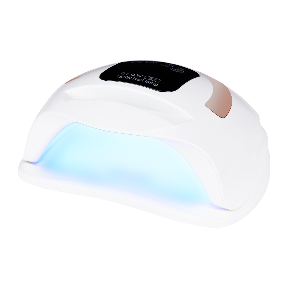 Лампа за гел лак 168W LED Glow S1 Златен,1,LilaCare Bulgaria