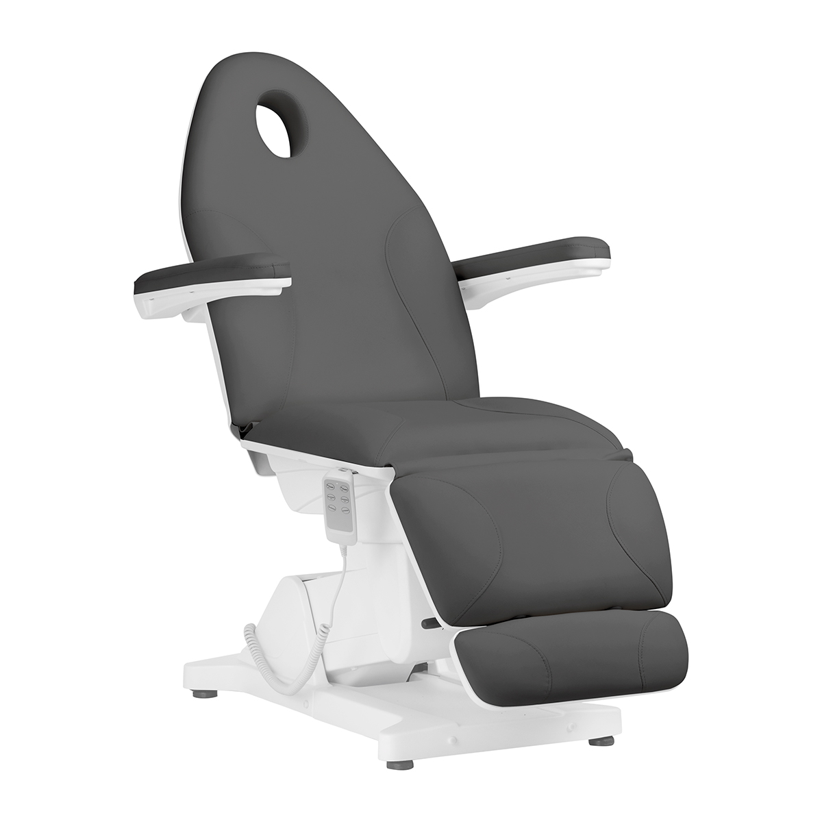 Електрическо Козметично легло Sillon BASIC 3 мотора Сив,1,LilaCare Bulgaria