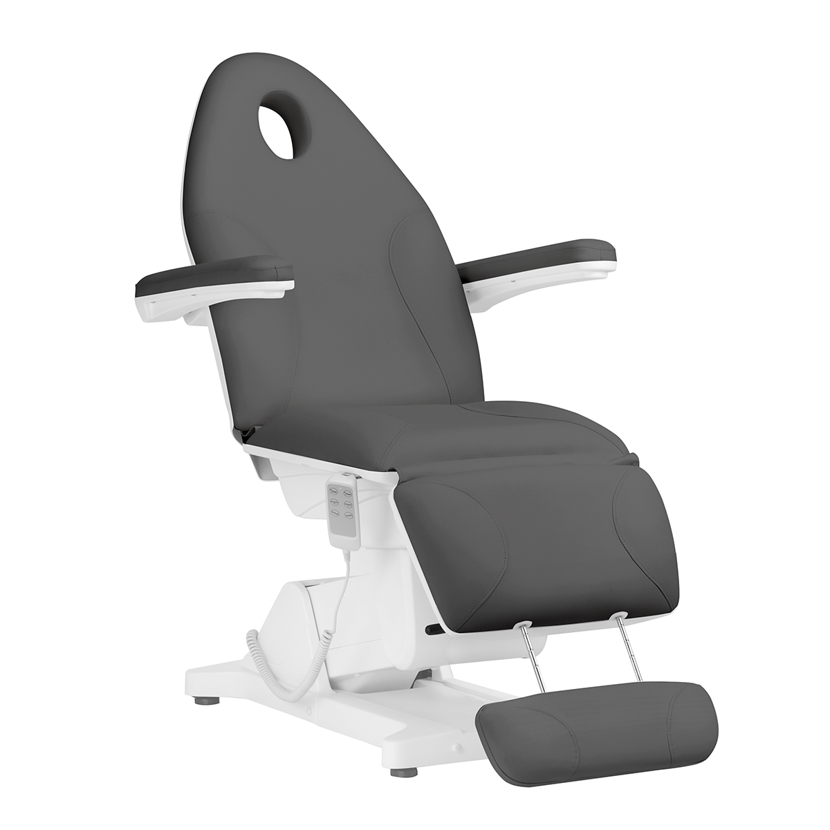 Електрическо Козметично легло Sillon BASIC 3 мотора Сив,2,LilaCare Bulgaria