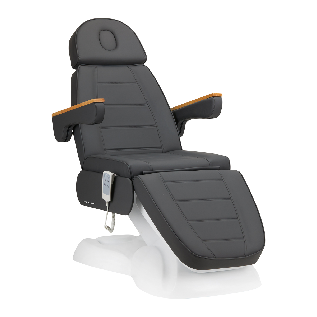 Електрическо Козметично легло Sillon Lux 273b 3 actuators Бял - Черен,1,LilaCare Bulgaria