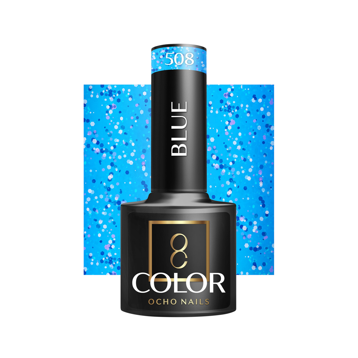 Гел лак OCHO NAILS Blue 508,1,LilaCare Bulgaria