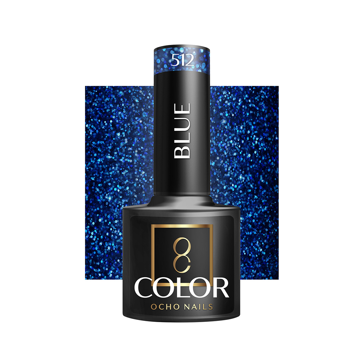 Гел лак OCHO NAILS Blue 512,1,LilaCare Bulgaria