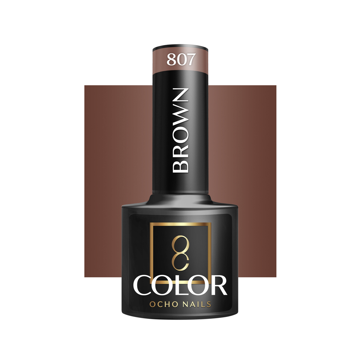 Гел лак OCHO NAILS Brown 807,1,LilaCare Bulgaria