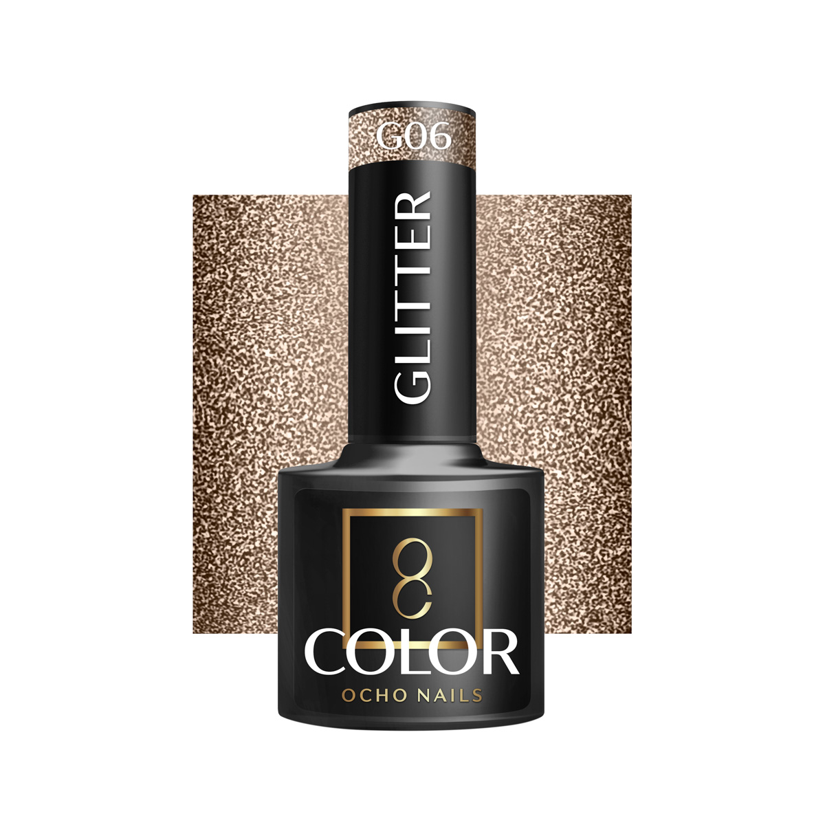 Гел лак OCHO NAILS Glitter G06,1,LilaCare Bulgaria