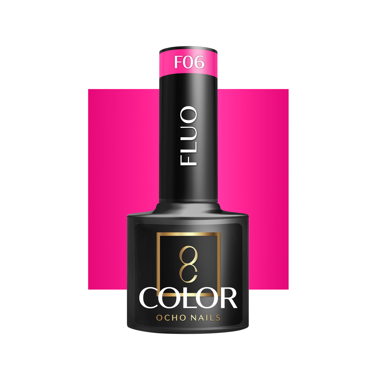 Гел лак OCHO NAILS Fluo F06,1,LilaCare Bulgaria