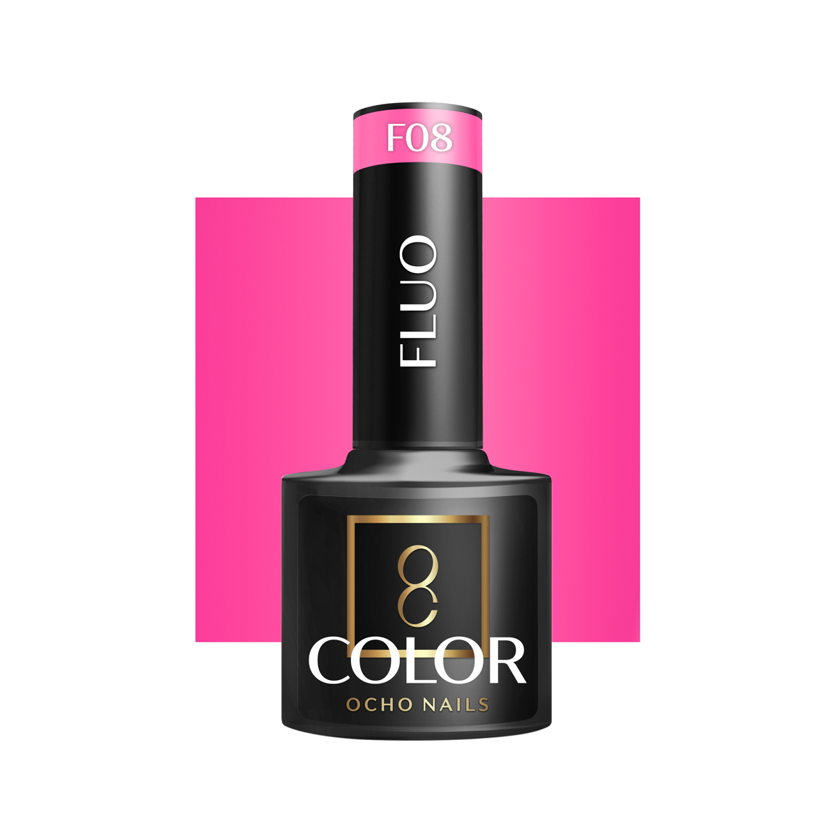 Гел лак OCHO NAILS Fluo F08,1,LilaCare Bulgaria