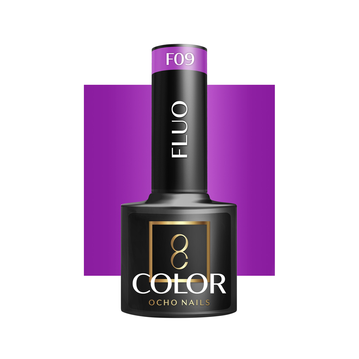 Гел лак OCHO NAILS Fluo F09,1,LilaCare Bulgaria