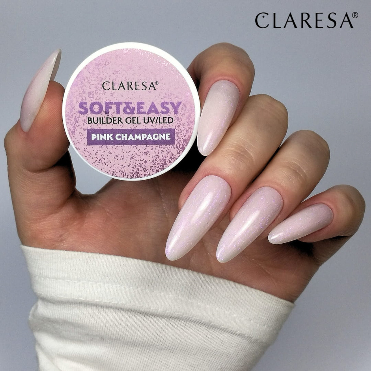 Гел за изграждане Soft & Easy Pink champagne 12 гр ,4,LilaCare Bulgaria