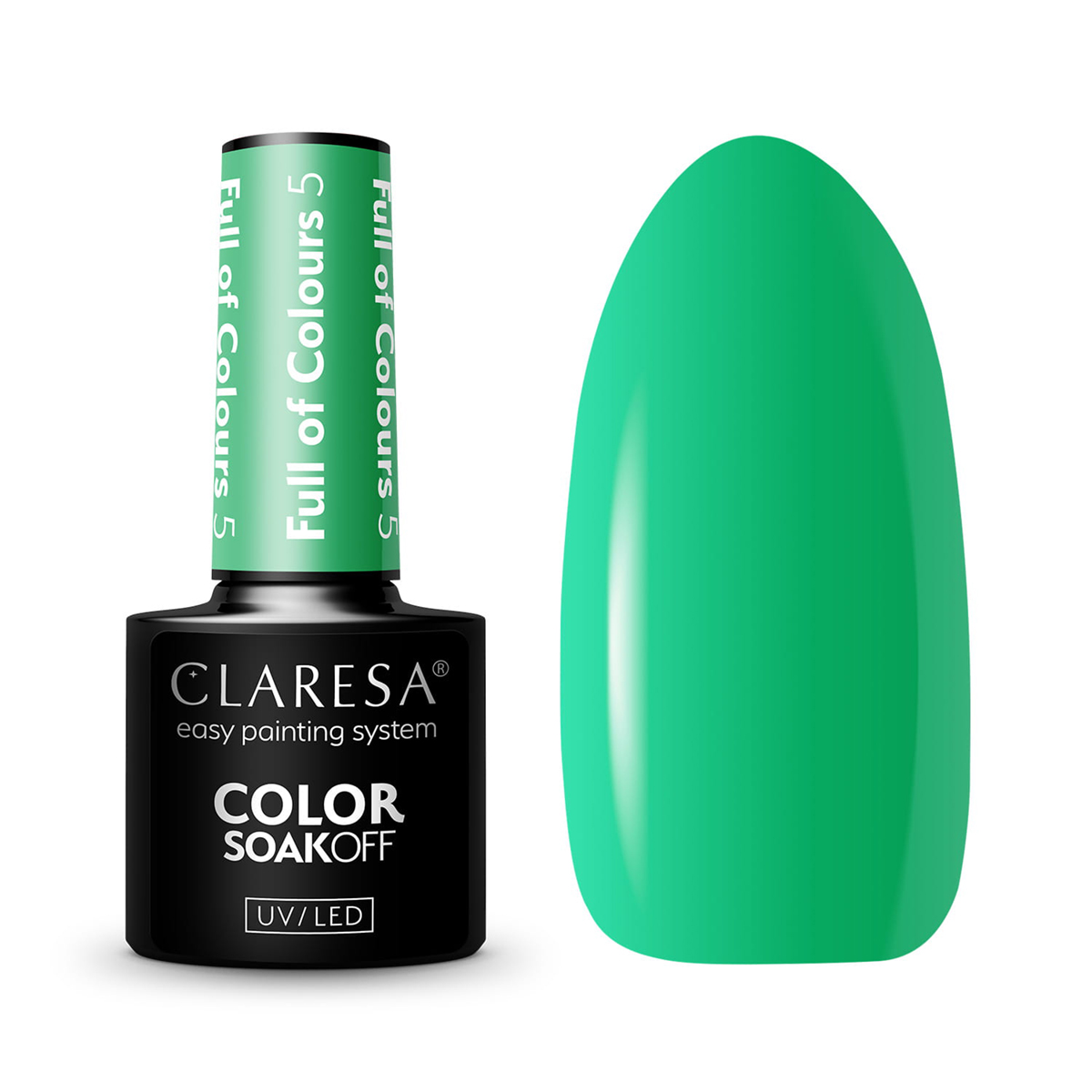 CLARESA Full of colours Hybrid Polish 5 -5g,1,LilaCare Bulgaria