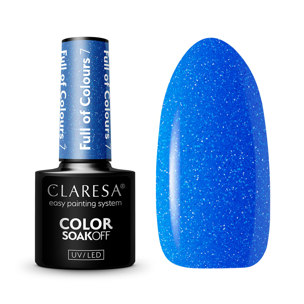 CLARESA Full of colours Hybrid Polish 7 -5g,1,LilaCare Bulgaria