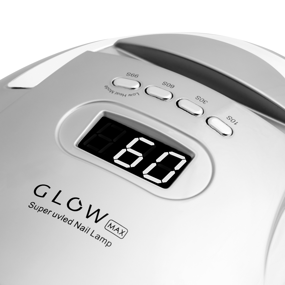 Лампа за гел лак 220W Glow F2 Сребърен ,3,LilaCare Bulgaria