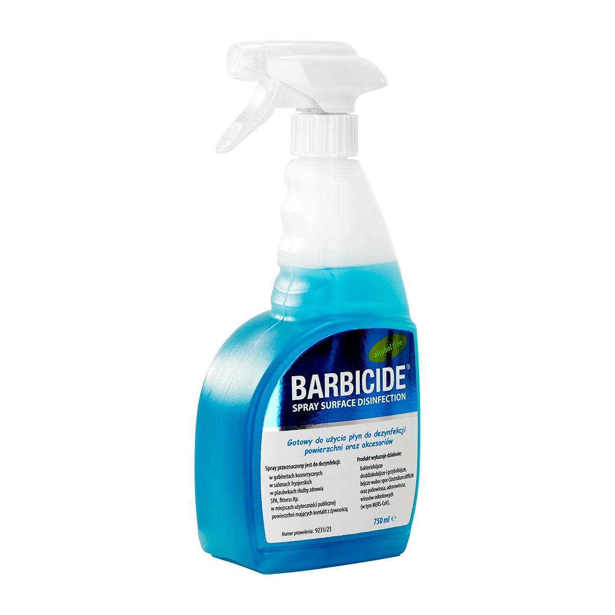 Barbicide spray for disinfecting all surfaces, 750ml odorless,1,LilaCare Bulgaria