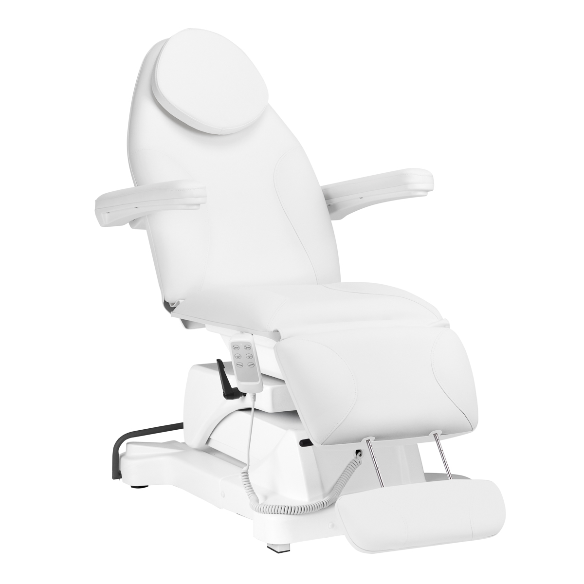 Електрическо Козметично легло Sillon BASIC 3 ACT. SWIVEL Бял ,2,LilaCare Bulgaria