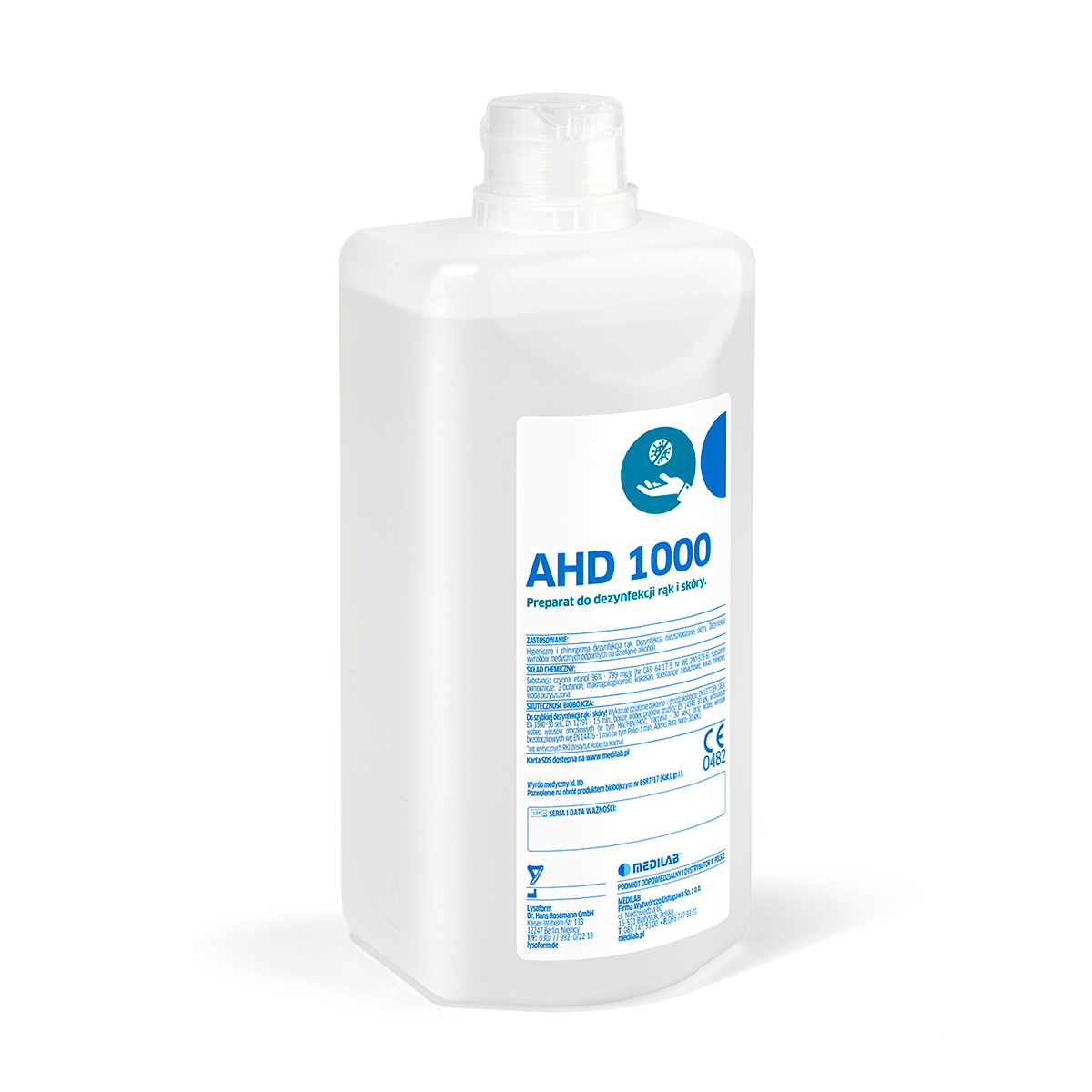 AHD 1000 liquid for disinfection, 1l,1,LilaCare Bulgaria