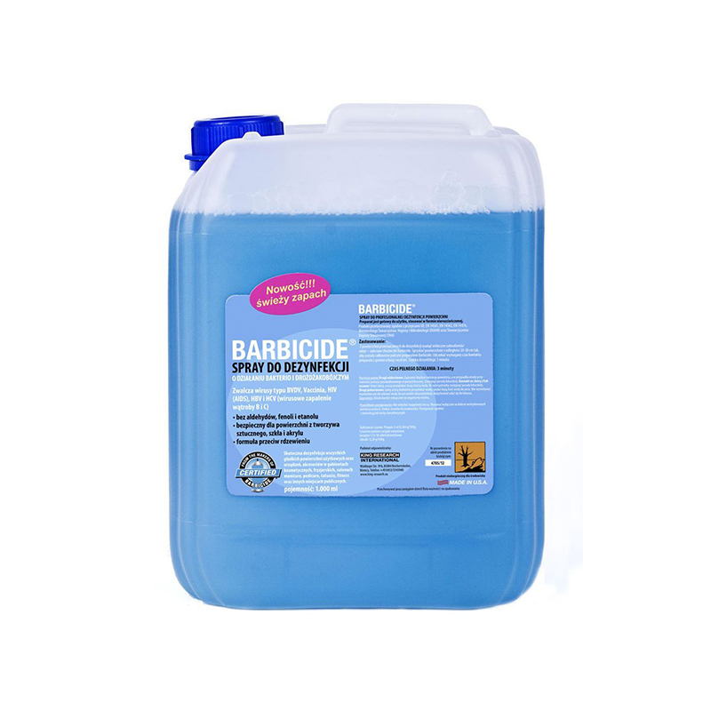 Barbicide spray for disinfecting all surfaces, fragrant - refill 5l,1,LilaCare Bulgaria