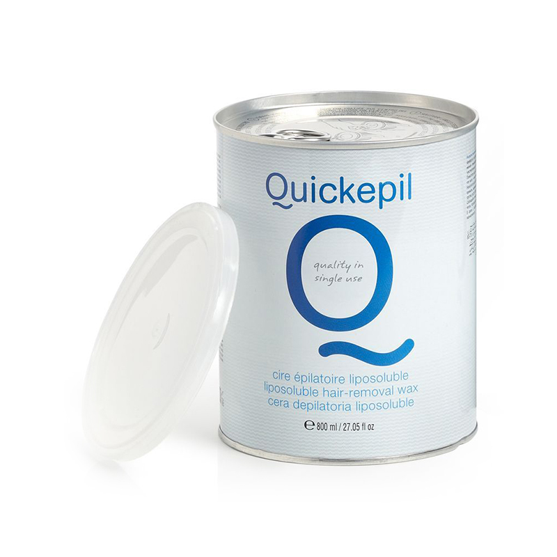 Quickepil depilatory wax can 800 ml azulene,1,LilaCare Bulgaria