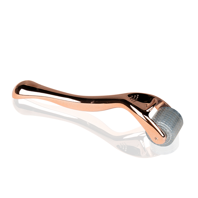 Дермаролер rose gold 0.25mm 192 титанови микроигли,1,LilaCare Bulgaria