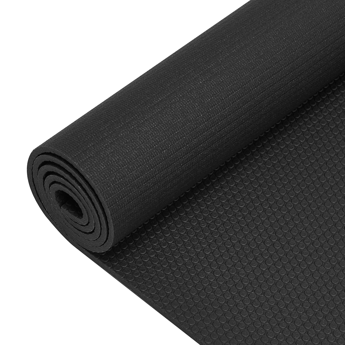 YOGA MAT BALANCE PVC BLACK,8,LilaCare Bulgaria