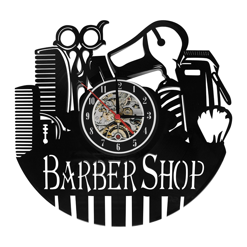 Barber decoration clock Q-103,1,LilaCare Bulgaria