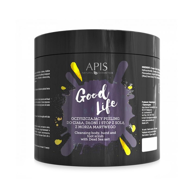 Apis good life Cleansing Body, Hand and Foot Scrub, 700 g,1,LilaCare Bulgaria