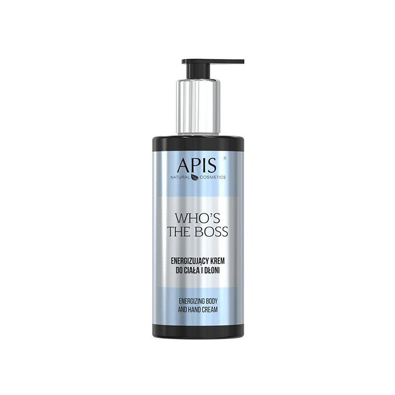 Apis who's the boss energizing body and hand cream, 300 мл,1,LilaCare Bulgaria