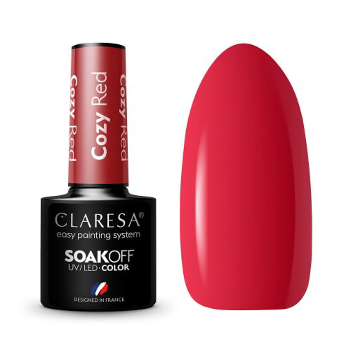 Гел лак Claresa COZY RED,1,LilaCare Bulgaria