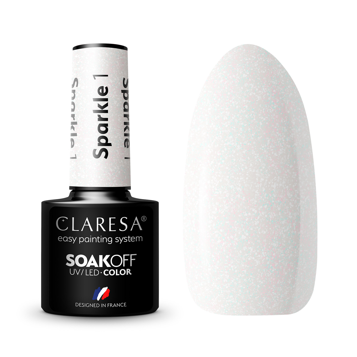 Гел лак Claresa SPARKLE 1,1,LilaCare Bulgaria