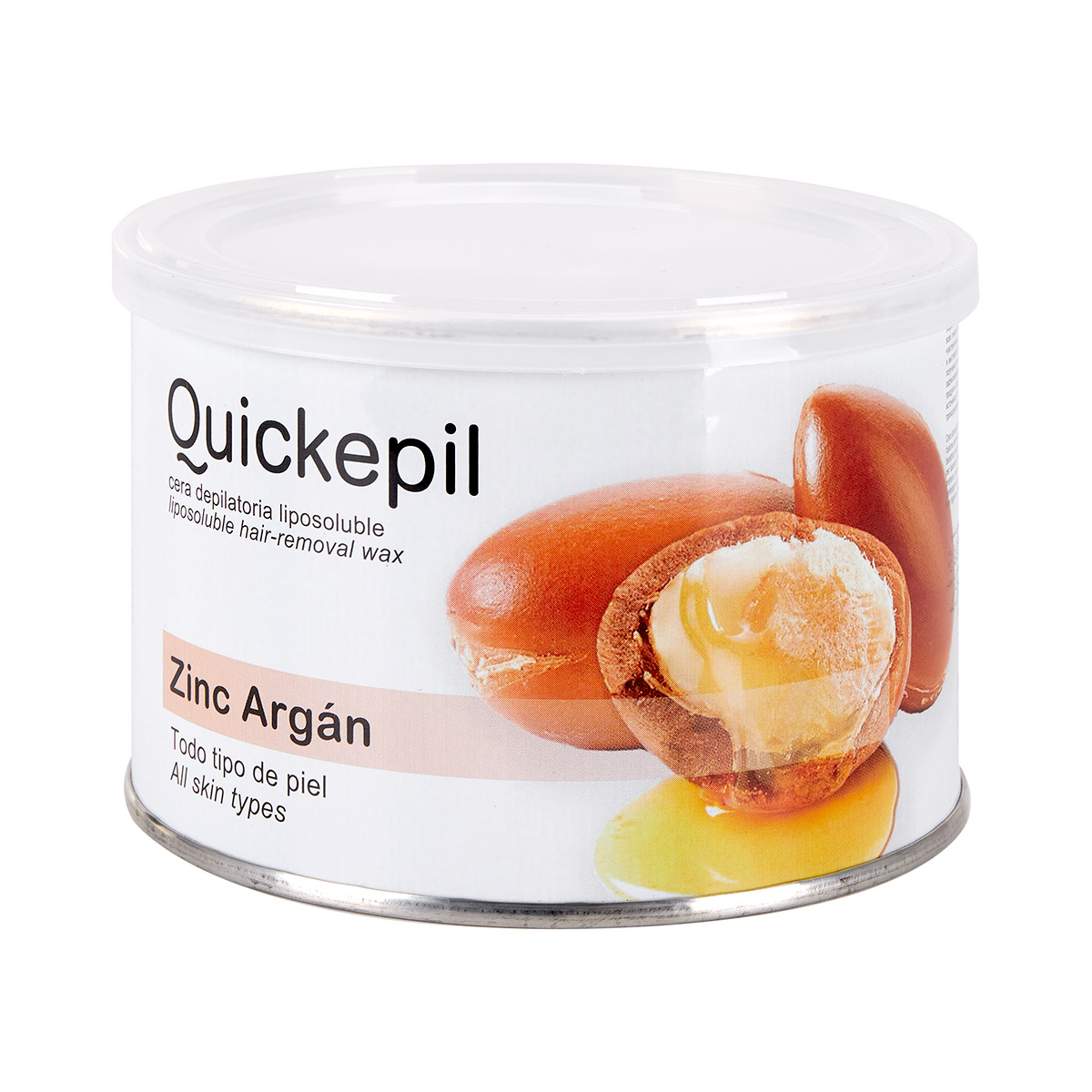 Quickepil depilatory wax can zinc-argan 400 ml,1,LilaCare Bulgaria