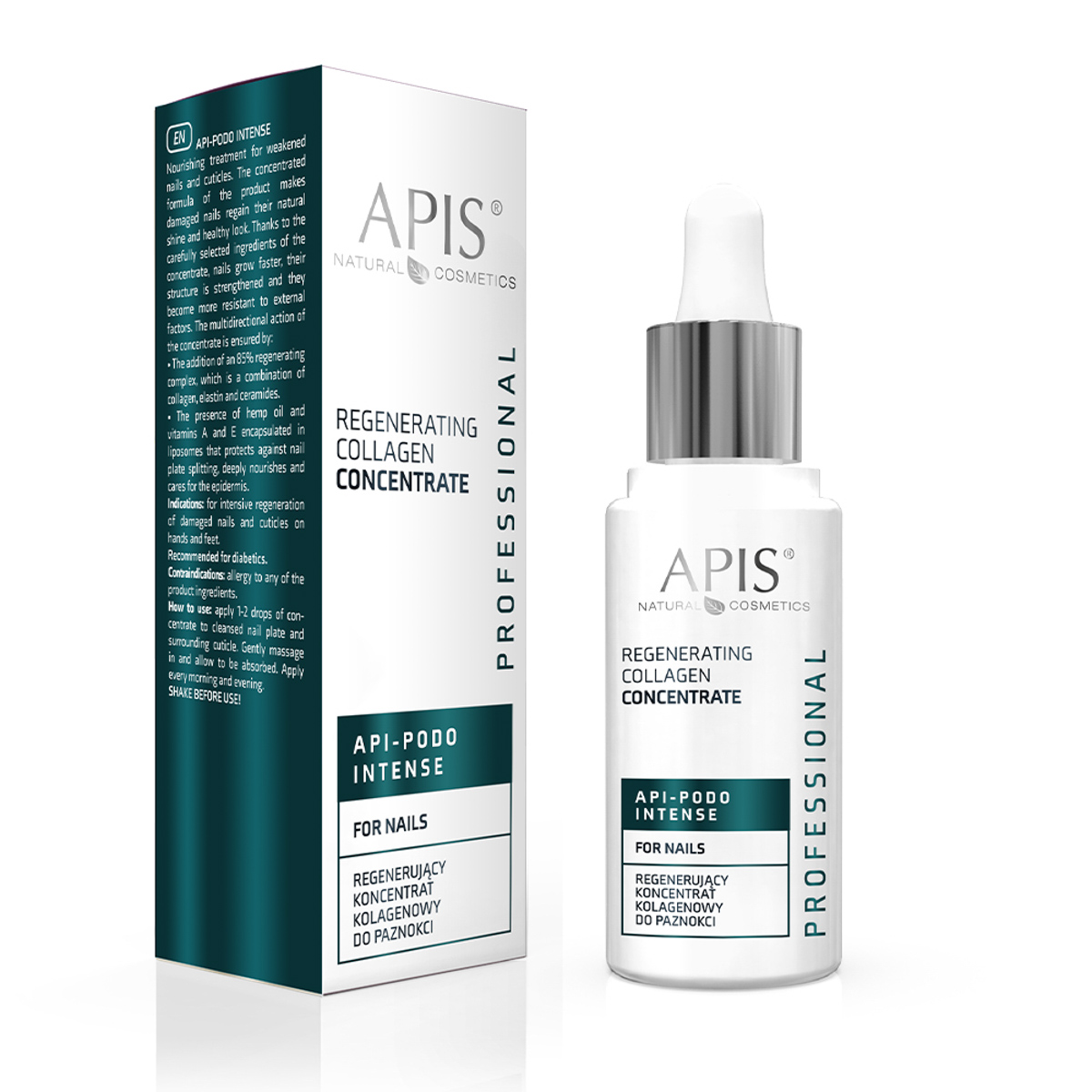 Apis Api-Podo Intense Regenerating Nail Collagen Concentrate 30 мл.,1,LilaCare Bulgaria