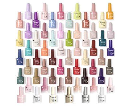 60x Гел лак за нокти Venalisa VIP5 Hema-Free 7.5 ml,7,LilaCare Bulgaria