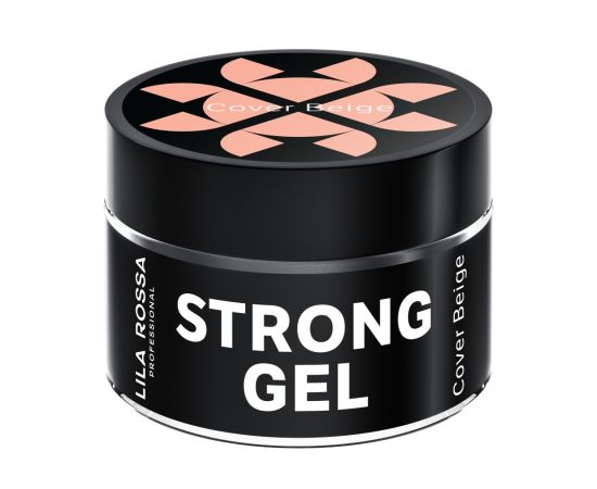 Гел за изграждане Lila Rossa Strong Gel Cover Beige 15 g,2,LilaCare Bulgaria