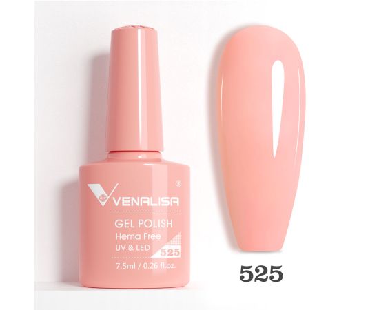 Гел лак за нокти Venalisa VIP5 Hema-Free 7.5 ml 525,1,LilaCare Bulgaria