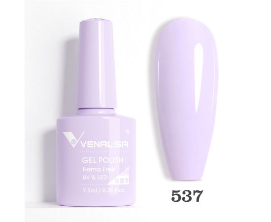 Гел лак за нокти Venalisa VIP5 Hema-Free 7.5 ml 537,1,LilaCare Bulgaria