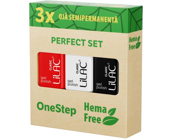 3 x Гел лак за нокти Hema Free Basic Collection,1,LilaCare Bulgaria