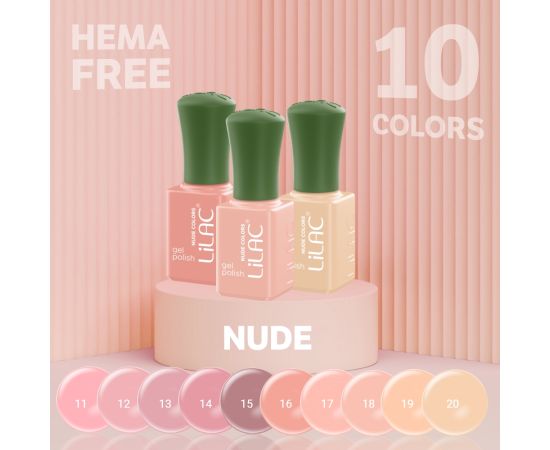 60 x Гел лак за нокти Lilac Hema Free,4,LilaCare Bulgaria