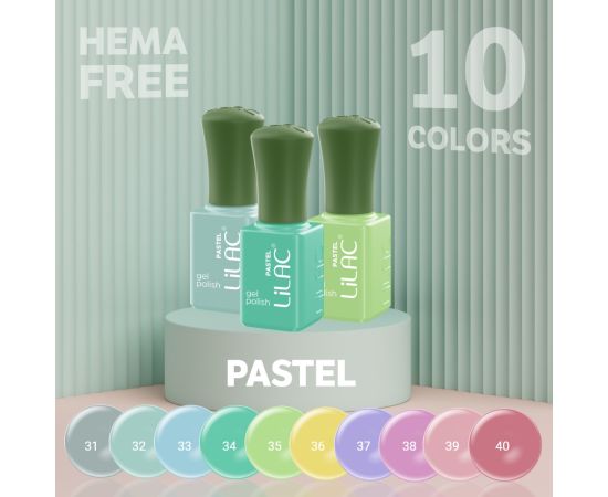 60 x Гел лак за нокти Lilac Hema Free,6,LilaCare Bulgaria