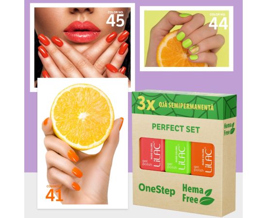 3 x Гел лак за нокти Hema Free Neon Collection,4,LilaCare Bulgaria