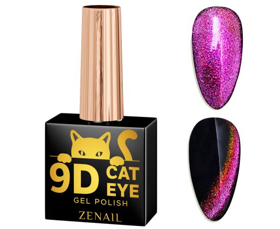 Гел лак Zenail 9D Cat Eyes 10 ml 03,1,LilaCare Bulgaria